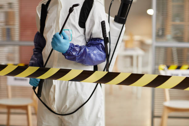 Professional Biohazard Cleanup technician working in Converse, TX